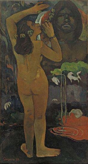 Paul Gauguin The Moon and the Earth (Hina tefatou, ', ', ', ', ', ', ', '), Sweden oil painting art